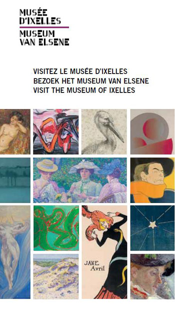 brochure museum of Ixelles