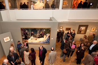 Vernissage in het Museum van Elsene, copyright foto Geroges Strens