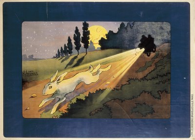 Henri Meunier, Phares, lièvre et lune souriante, 1902