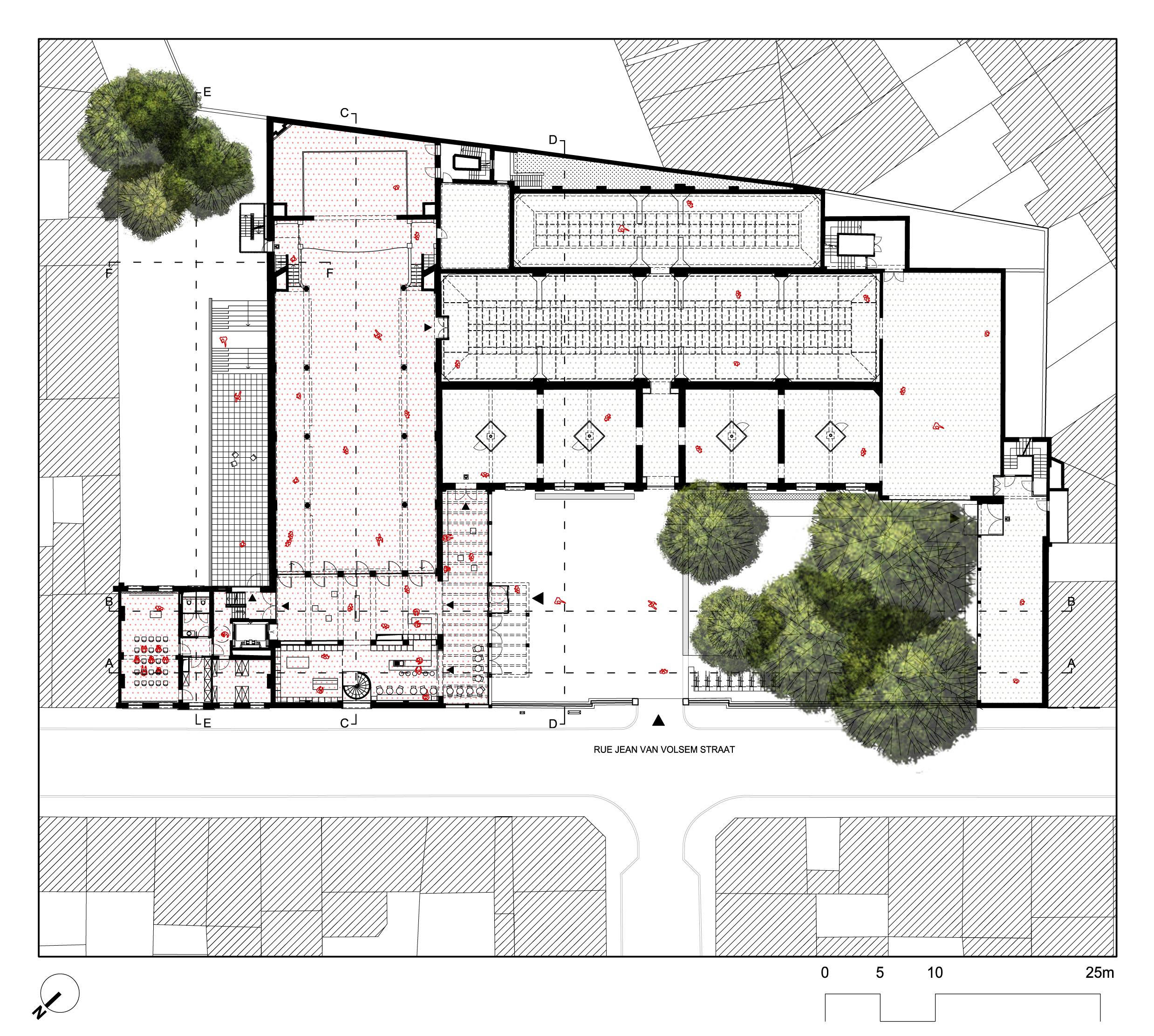Projet Musée d'Ixelles - Plan